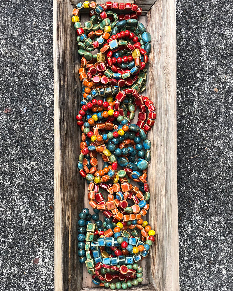 Clay Rainbow Bracelet