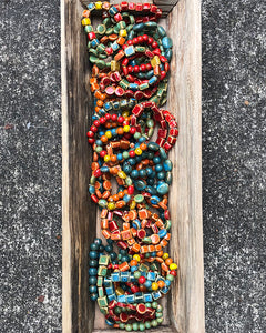 Clay Rainbow Bracelet