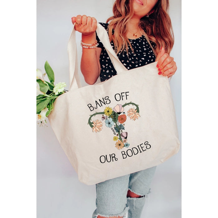 Bans off our Bodies XL Tote Bag