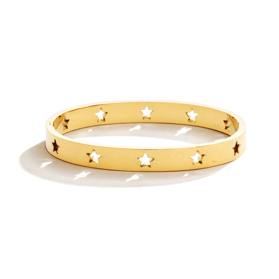 Star Hinged Bracelet