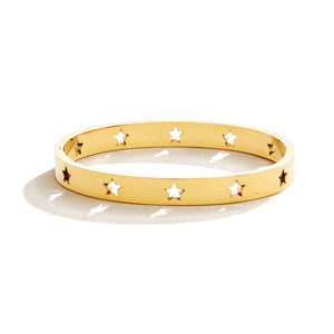 Star Hinged Bracelet