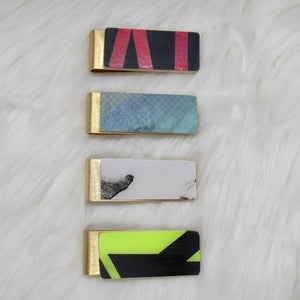 Ski Money Clip