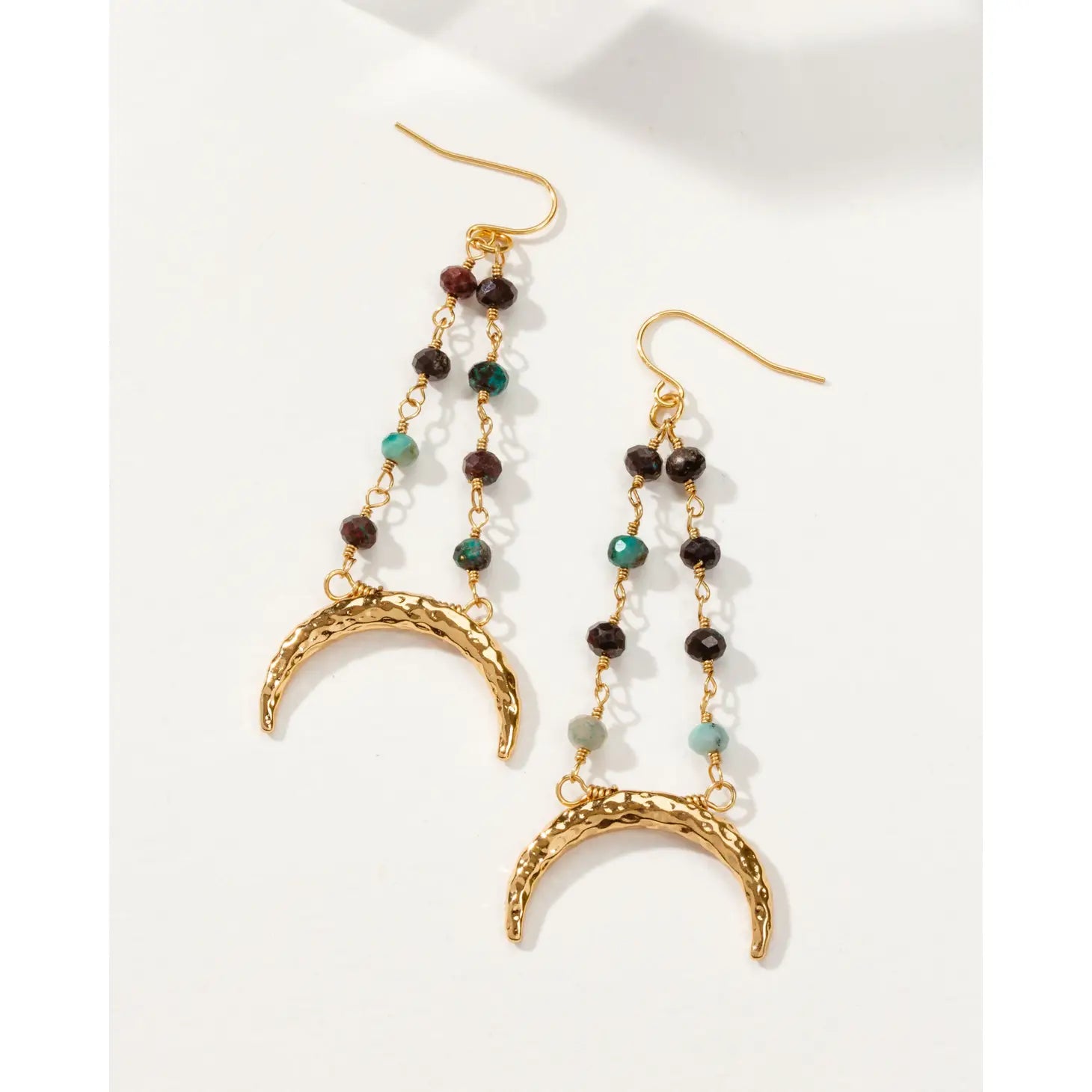 Lunula Drop Earrings