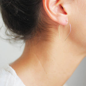 Horseshoe Wire Earrings