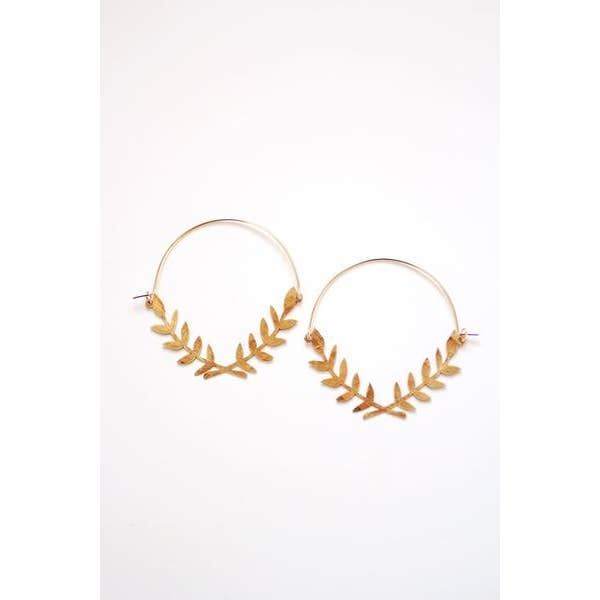 Laurel Wreath Earrings