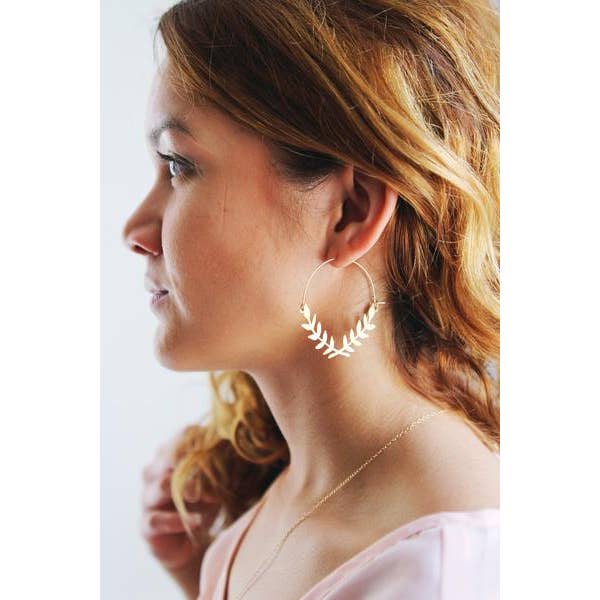 Laurel Wreath Earrings