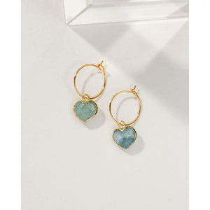 Heart Mini Hoop Earrings