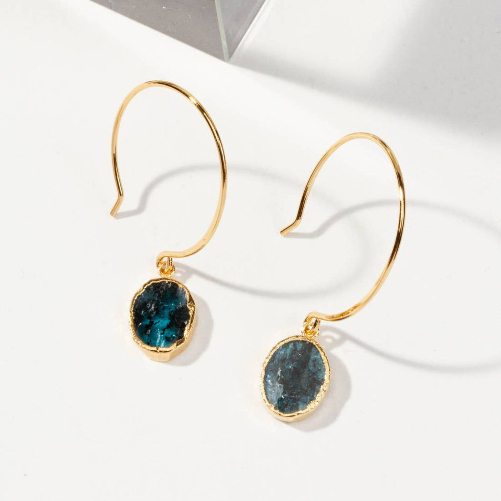 Kyanite Hoop Earring