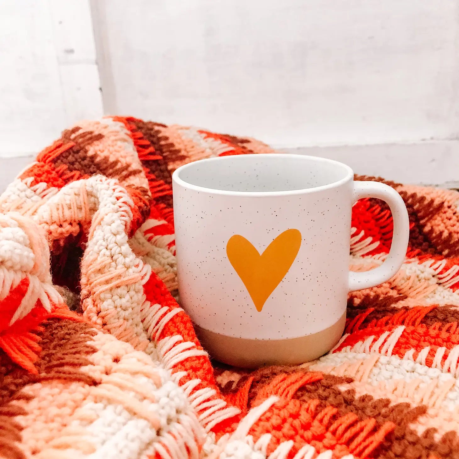 Clay Heart Mug