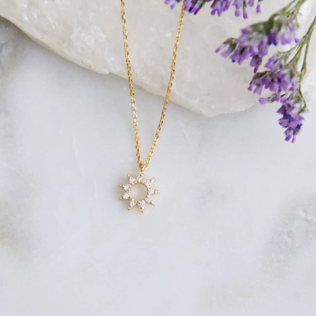 Mini Sun Necklace