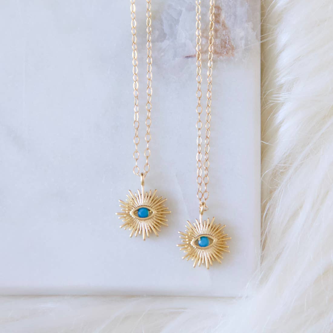 Evileye Sunburst Necklace