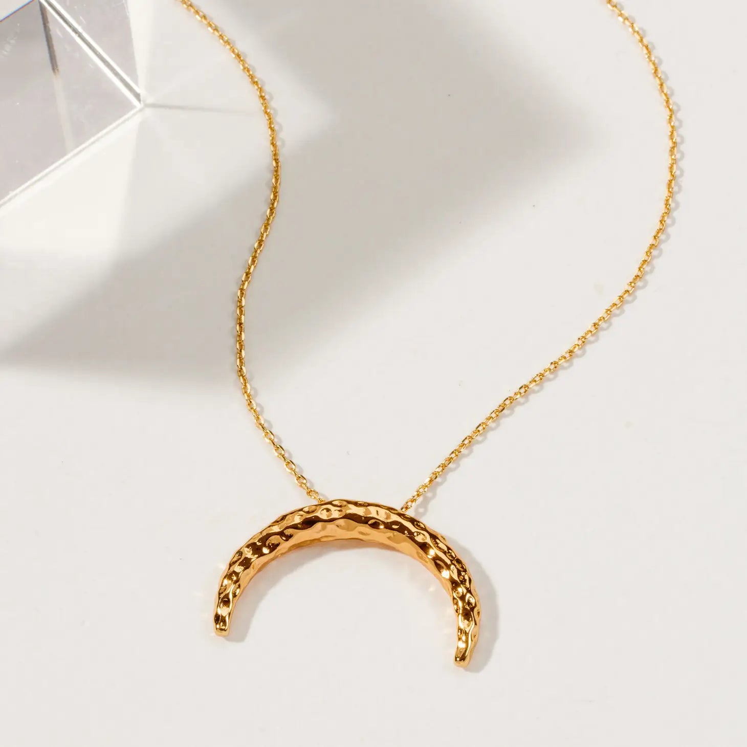 Lunula Amulet Necklace