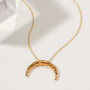 Lunula Amulet Necklace