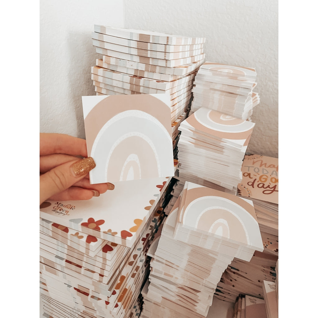Rainbow Sticky Notes