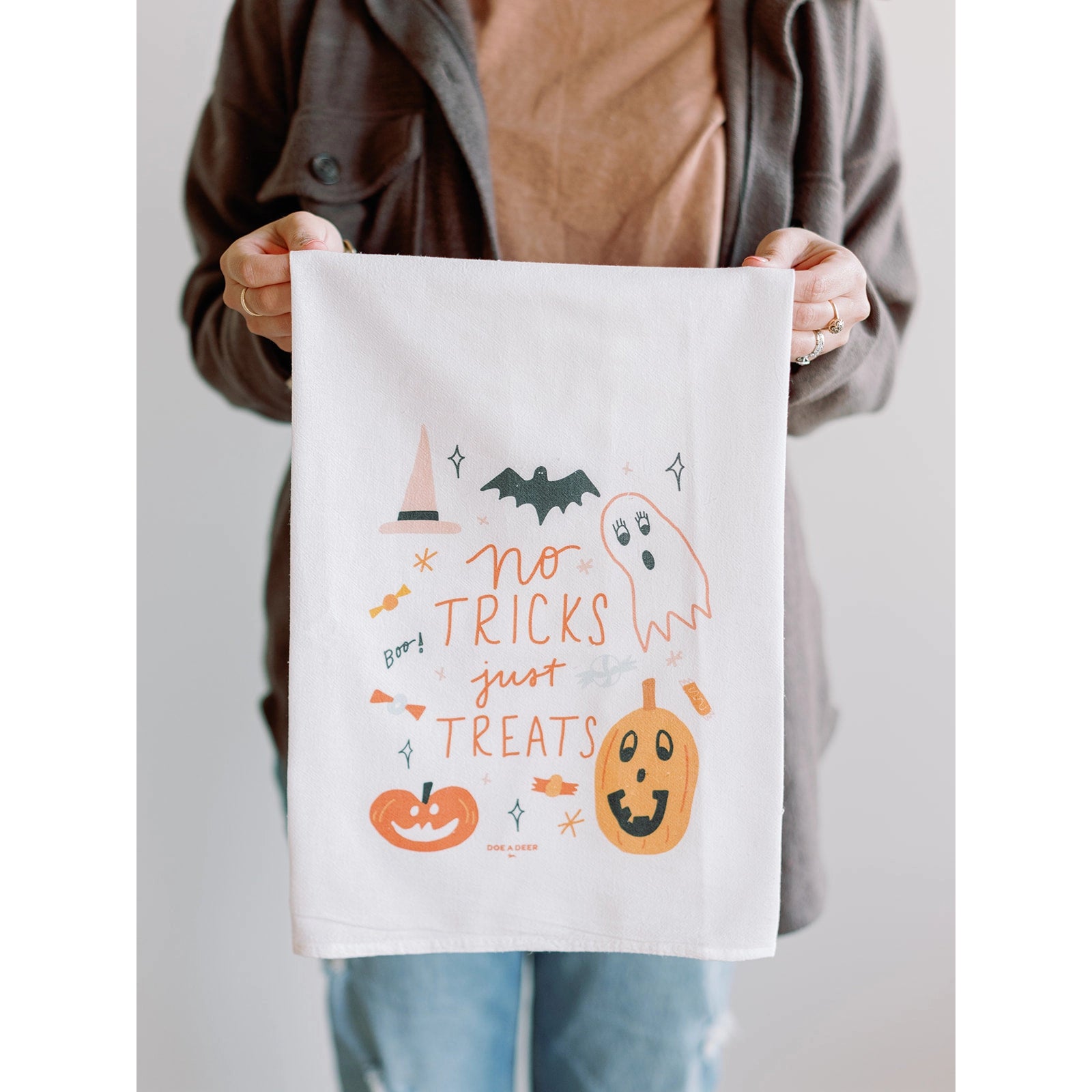 Doe A Deer Flour Sack Tea Towels