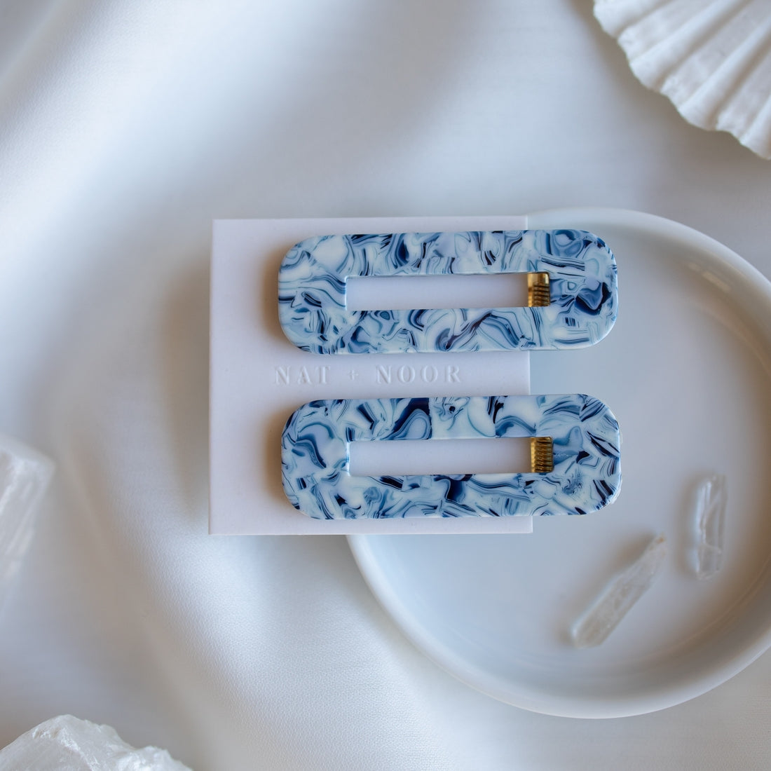 Tortoise Duo Barrettes