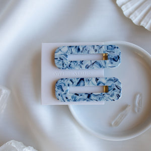 Tortoise Duo Barrettes