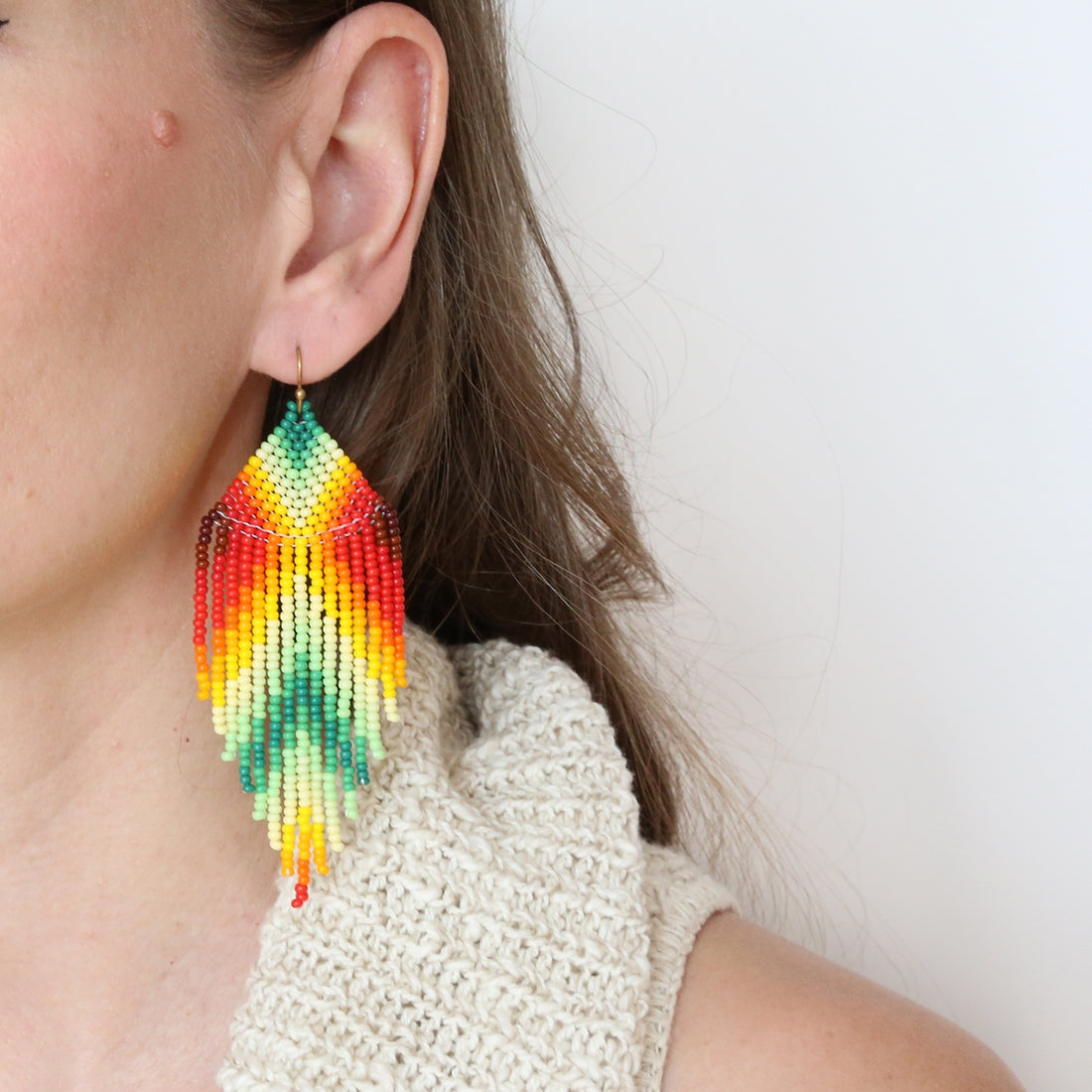 Otoño Ombre Earrings