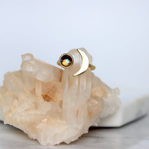 Crescent Moon Ring