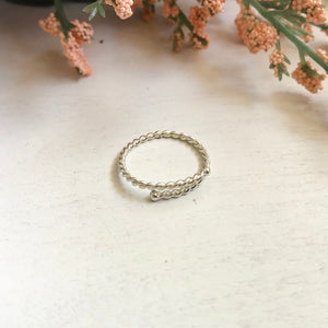 Twisted Stacking Ring