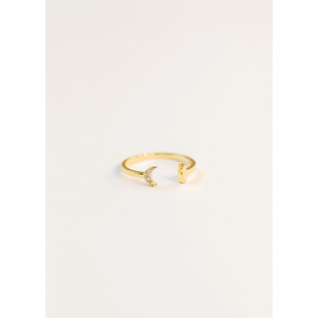 Crescent Moon Ring