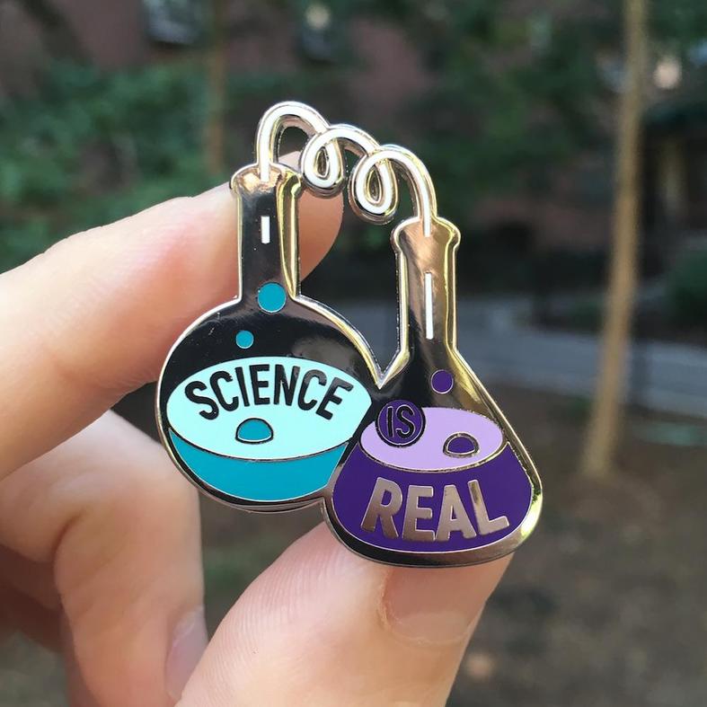 Science is Real Pin