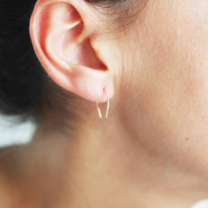 Mini Horseshoe Earrings