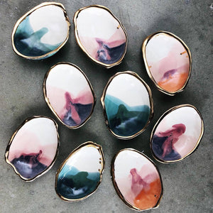 Ceramic Abalone Smudge Dish