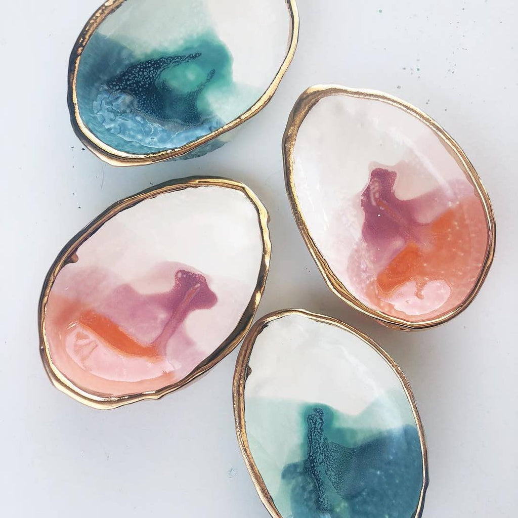 Ceramic Abalone Smudge Dish