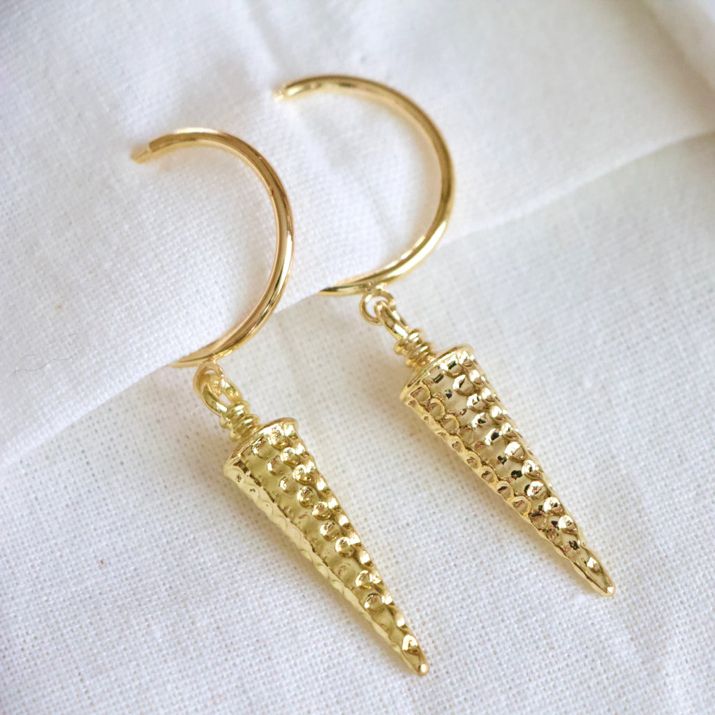 Spike Hoop Earrings