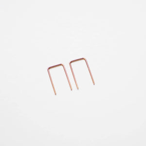 Mini Square Earrings