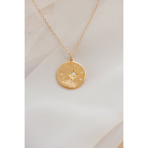 Starry Night Opal Necklace
