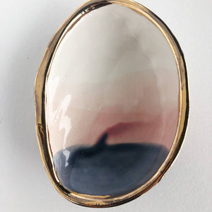 Ceramic Abalone Smudge Dish