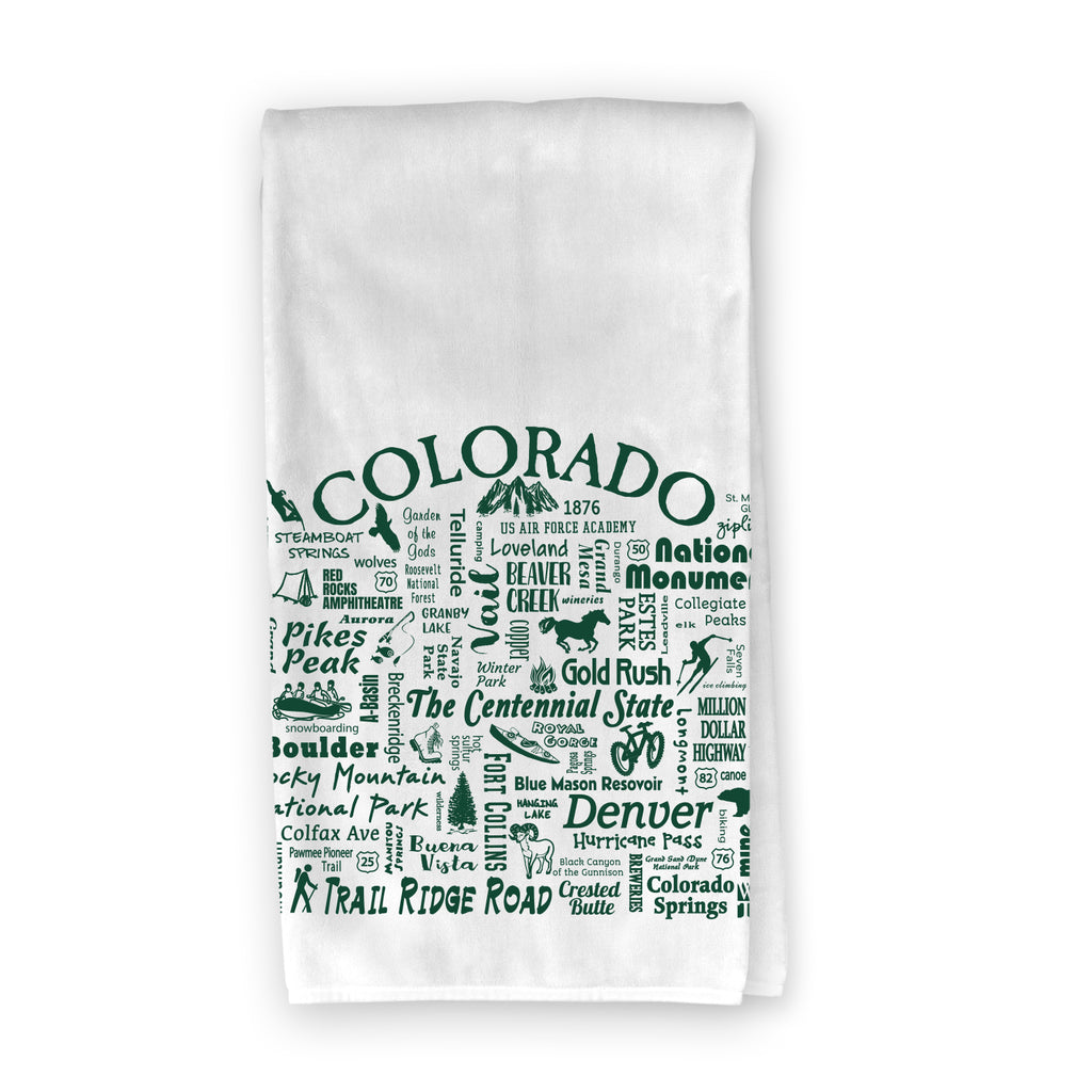 Colorado Tea Towel