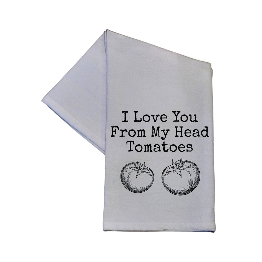 I Love You Tea Towel