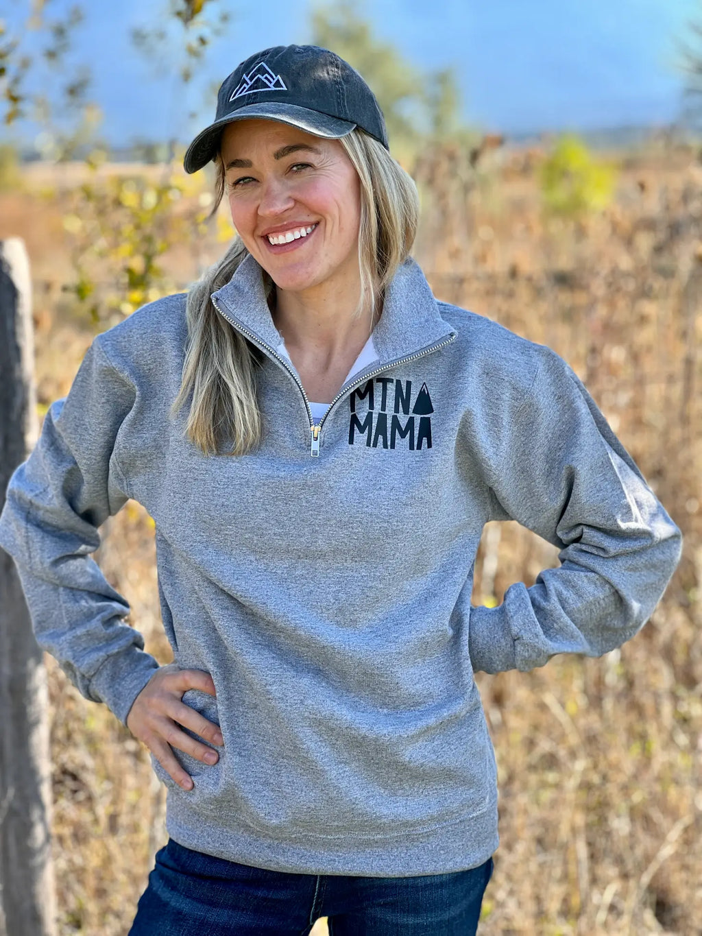 Mountain Mama Zip Sweatshirt